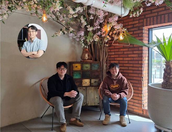 (상단) 김용훈 교수, (하단 왼쪽부터) 김태형 박사, 이주호 박사. KAIST
