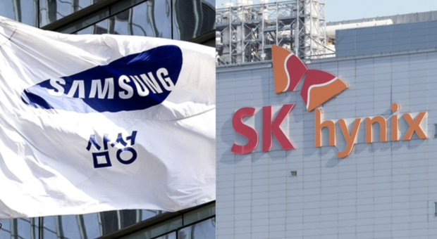 서울 삼성전자 서초 사옥과 경기도 이천시 SK하이닉스 본사 모습. 연합뉴스