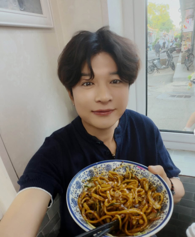 슈퍼주니어 신동의 중국 여행 사진. 사진 신동 SNS 캡쳐