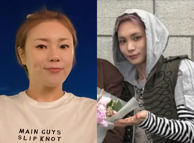▲ 입짧은햇님(왼쪽)과 키. 출처|입짧은햇님 SNS, 키 SNS