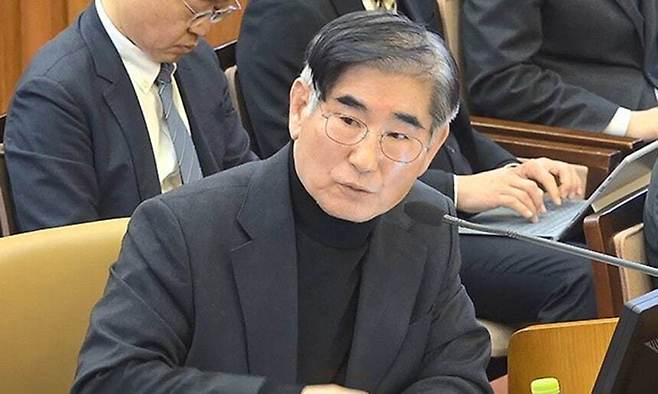 김용현 전 국방부 장관. 헌법재판소 제공