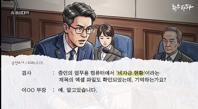 ▲ 박영우 대유위니아그룹 회장의 1심 공판조서 (수원지법 성남지원 / 2024.8.13.)