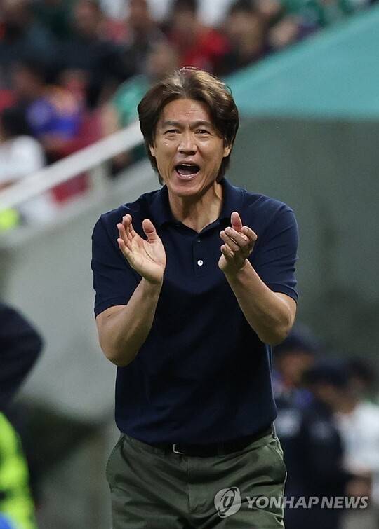 홍명보 감독. ⓒ연합뉴스