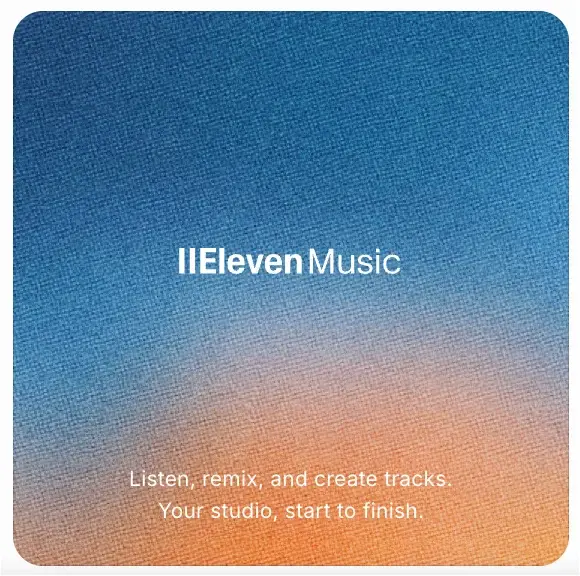 AI 오디오 스타트업 일레븐랩스는 차세대 AI 음악 생성 모델 ‘뮤직(Music) v2’를 공개했다.