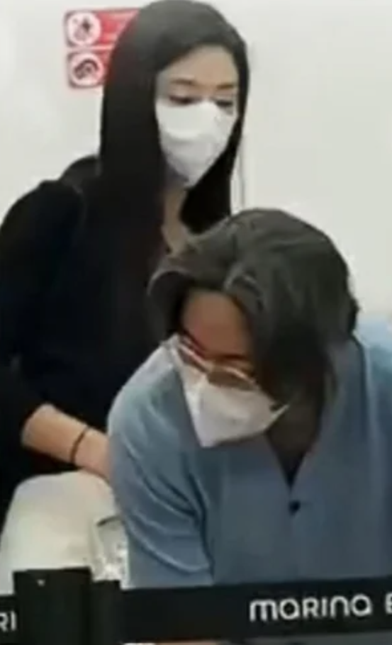 수진, 배용준. 사진ㅣSNS