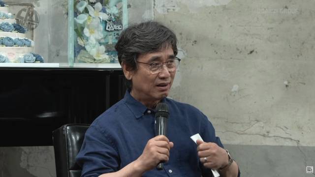 ▲<김어준의 다스뵈이다> 400회에 출연한 유시민 작가. ⓒ딴지방송국