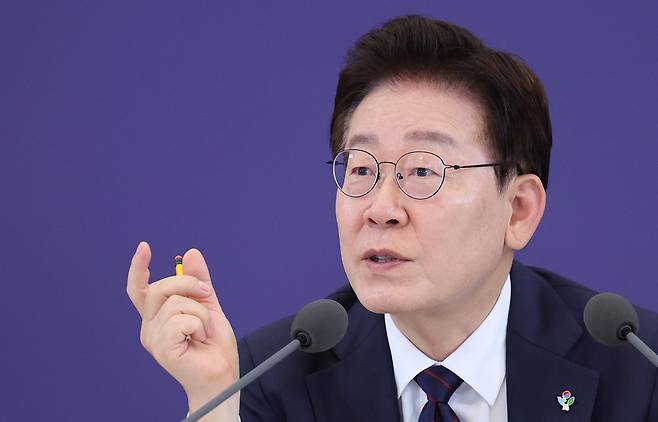 발언하는 이재명 대통령 <사진=뉴시스>