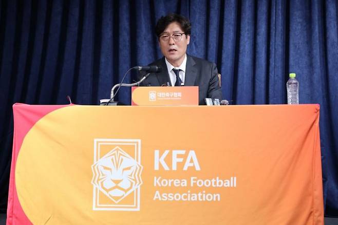 이임생 대한축구협회 전 기술총괄이사. 연합뉴스