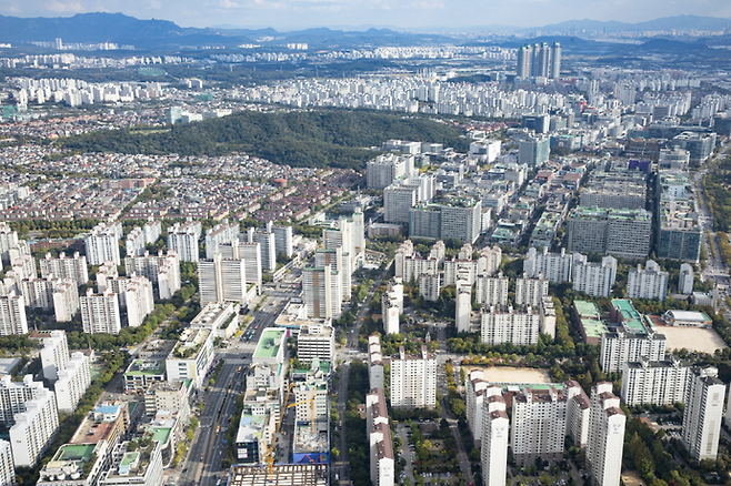 현 일산신도시 전경. 사진=고양시청