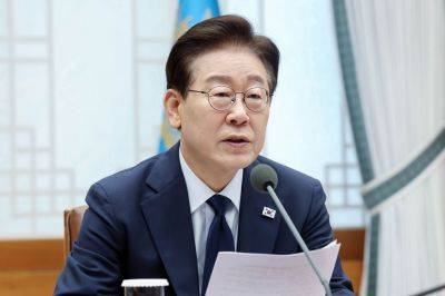 이재명 대통령이 6일 청와대에서 열린 메가프로젝트 민관합동 점검회의에서 발언하고 있다. 2026.7.6 연합뉴스