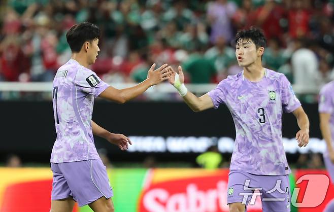 월드컵에서 한국의 전 경기에 출전했던 이기혁2026.6.19 ⓒ 뉴스1 박지혜 기자