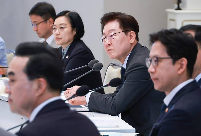 이재명 대통령이 13일 청와대 영빈관에서 열린 2026년 국가재정전략회의에서 발언하고 있다. 2026.7.13/뉴스1