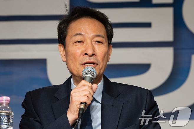 우상호 강원지사. ⓒ 뉴스1 유승관 기자