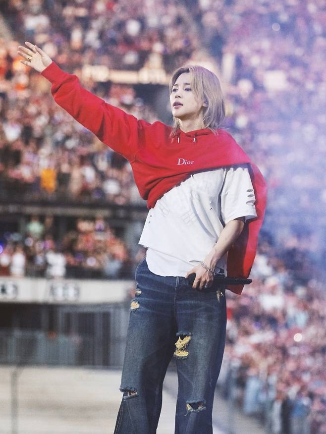 BTS 지민. 디올 제공
