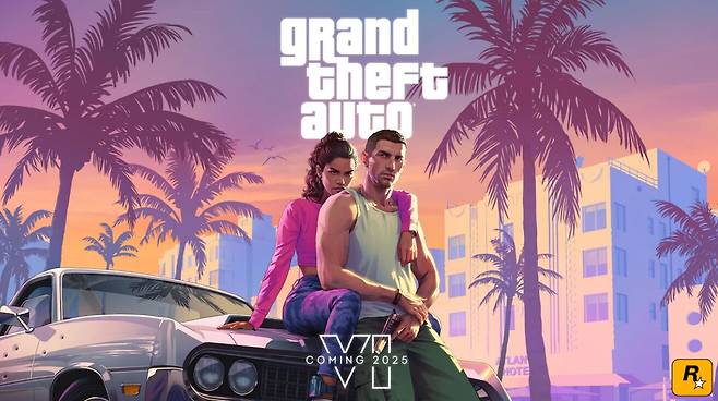 락스타게임즈의 GTA 6(Grand Theft Auto VI) 트레일러 이미지./락스타게임즈 홈페이지 캡처