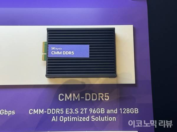 SK하이닉스 DDR5. 사진=이코노믹리뷰 양정민 기자