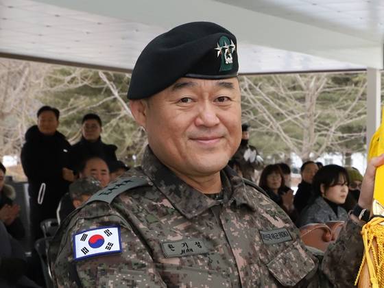한기성 육군 1군단장. 〈사진=연합뉴스〉