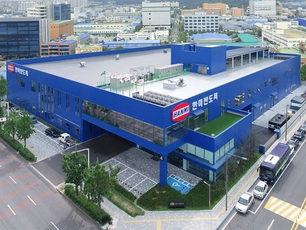 인천 서구 한미반도체 4공장 전경. 한미반도체
