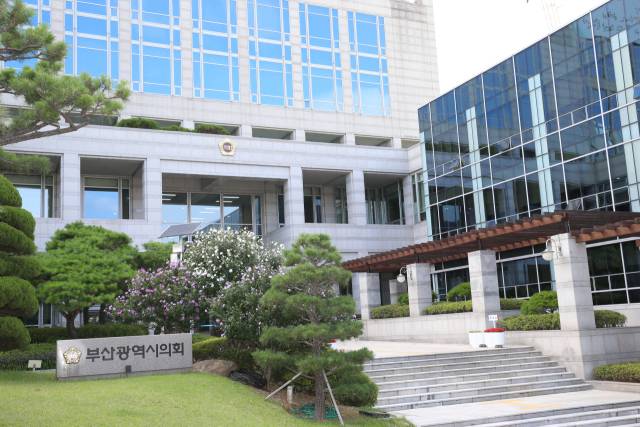 ▲부산시의회 전경.ⓒ프레시안