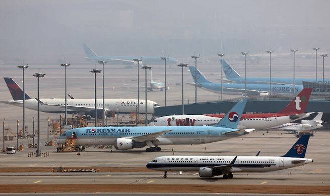 인천국제공항 계류장 전경 (사진=연합뉴스)