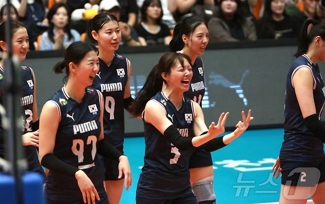 한국 여자배구 대표팀. 2026.7.25 ⓒ 뉴스1 손도언 기자