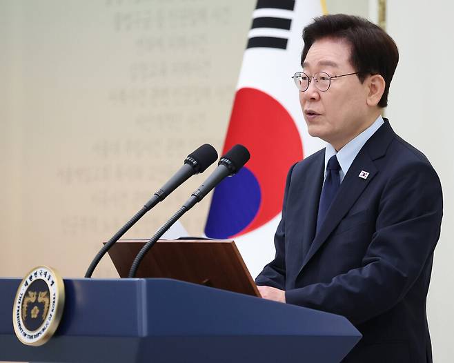 이재명 대통령. 연합뉴스