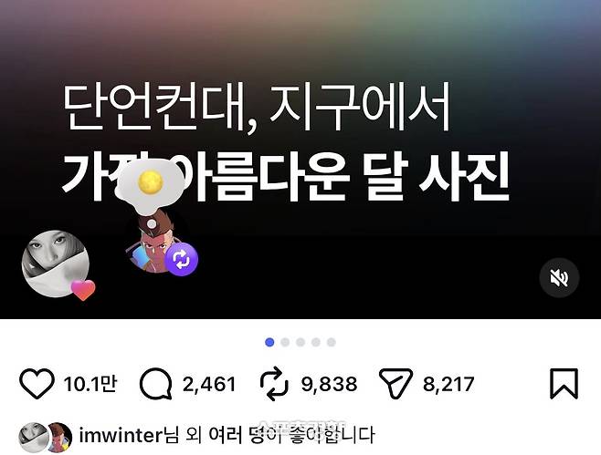 SNS 캡처.