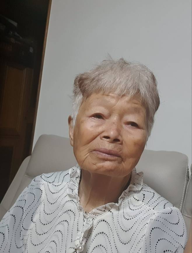 생전 공도연 할머니. 의령군 제공