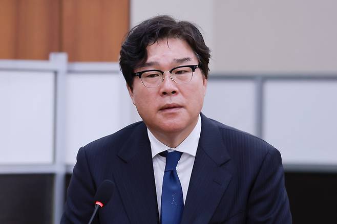 국조특위 청문회에서 답변하는 김성태 전 쌍방울 회장2026.4.28