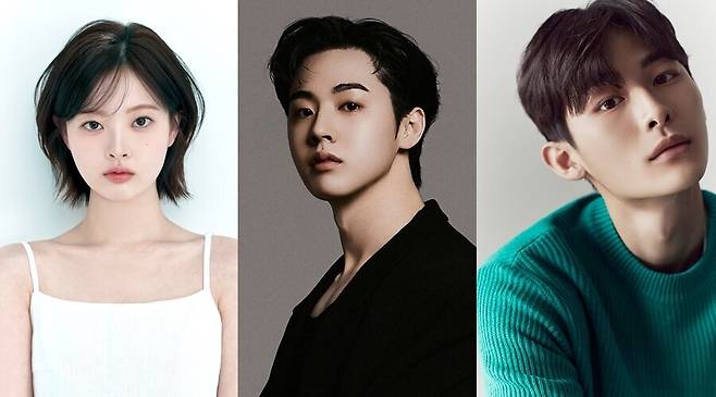 ▲ 왼쪽부터 한수아 김현진 이승규. 제공|각 소속사