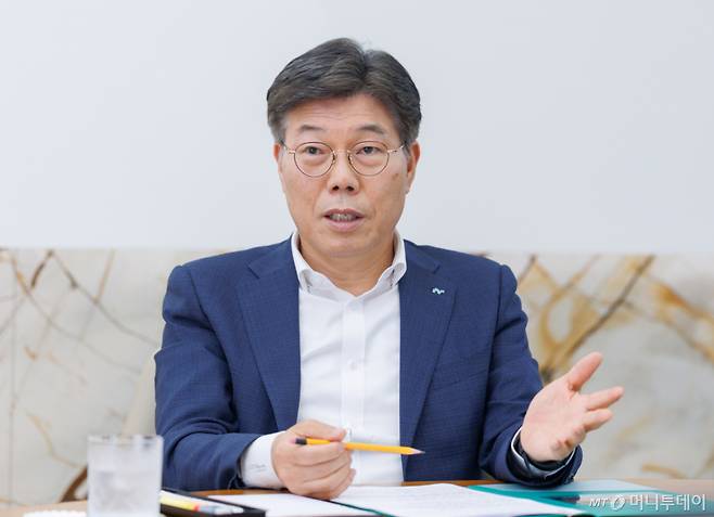 황병우 iM금융지주 회장 인터뷰 /사진=이기범 기자 leekb@