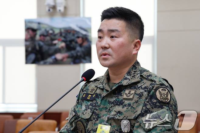 김현태 전 육군특수전사령부 707특수임무단장(대령). 2024.2.17 ⓒ 뉴스1 안은나 기자
