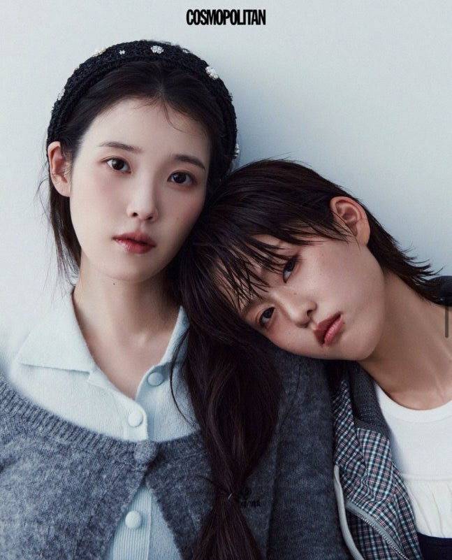 아이유(왼쪽)과 이연 I 코스모폴리탄 제공