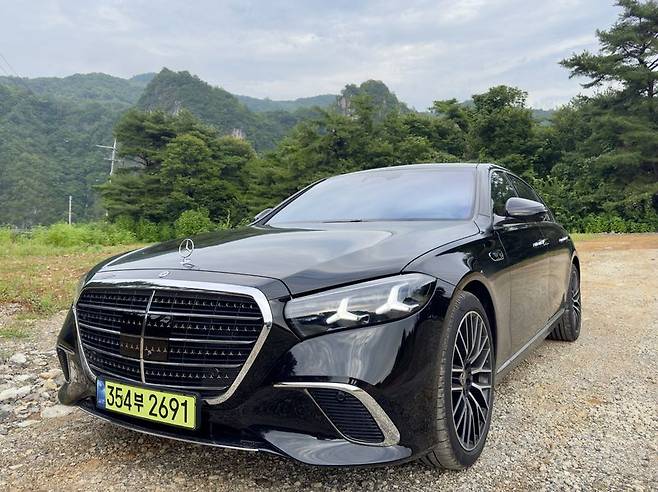 벤츠 S 500 4MATIC Long. 사진= 김동찬 기자.