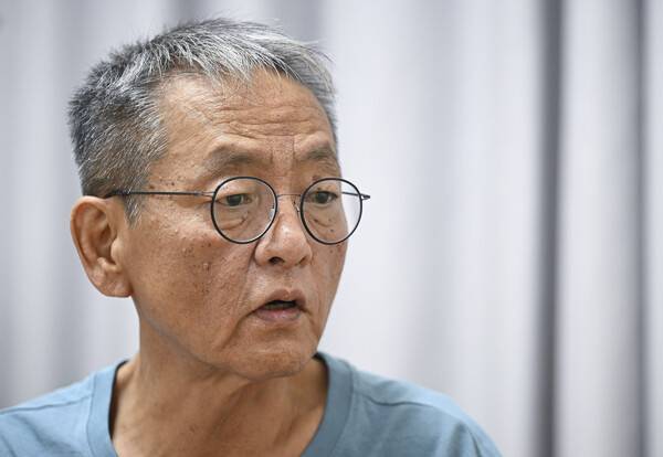 전경철 작가. 사진 이필재