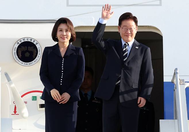 이재명 대통령과 김혜경 여사. 연합뉴스