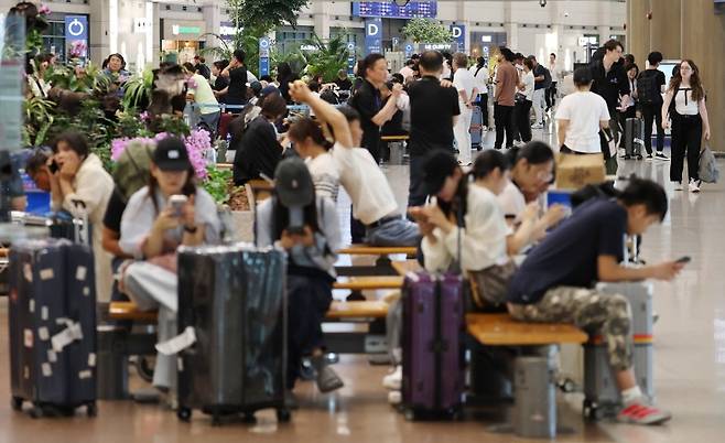 인천국제공항 제1여객터미널. 연합뉴스