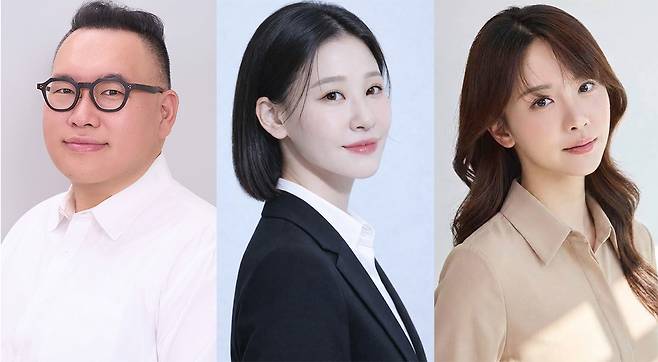 (왼쪽부터) 명욱 세종사이버대 바리스타·소믈리에학과 겸임교수, 국가대표 전통주 소믈리에 전진아 박사, 방송인 겸 전통주 소믈리에 김민아