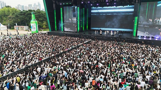 ▲2026 이슬라이브 페스티벌 현장. 사진=하이트진로