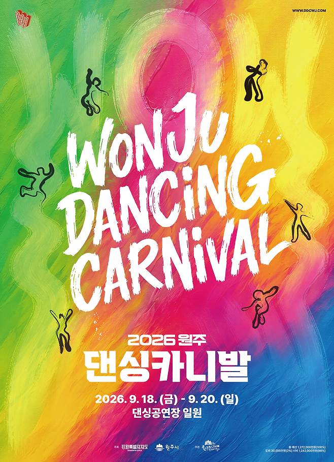 ◇‘2026 원주 댄싱카니발’이 18~20일 원주 댄싱공연장에서 열린다.