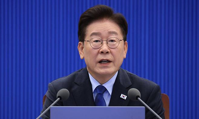 이재명 대통령. 청와대사진기자단