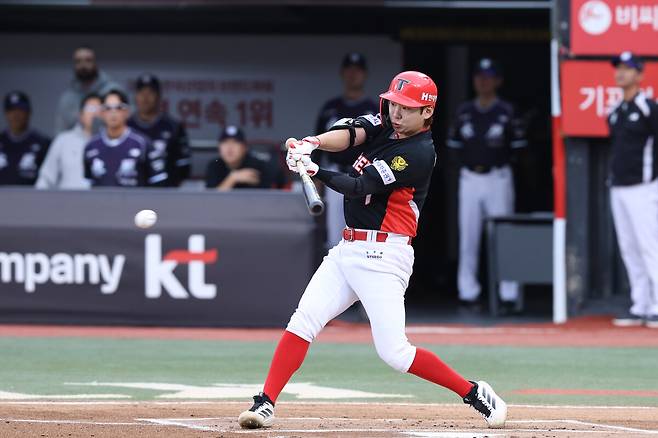 KIA 타이거즈의 외야수 박정우. KIA 타이거즈 제공