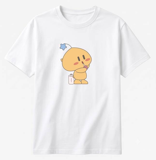 컬러그램 X 꿈돌이 티셔츠/사진=올리브영