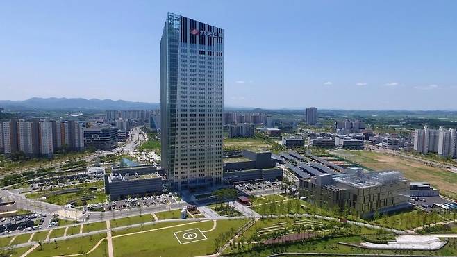 한국전력 나주 본사 전경