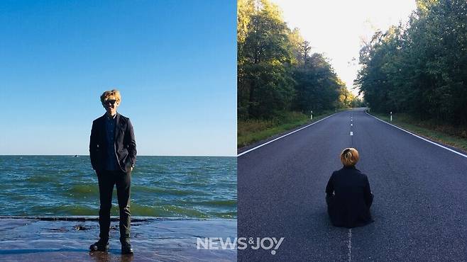 여행은 질문이다. 질문은 저항이다. 7년 전, 한창 세상에 저항하던 노랑머리 청년. 니다에서 길과 바다를 오래 지켜봤다. 사진 제공 나선진