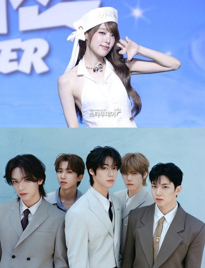 최예나, 엔플라잉. 사진ㅣ스타투데이DB, FNC엔터테인먼트