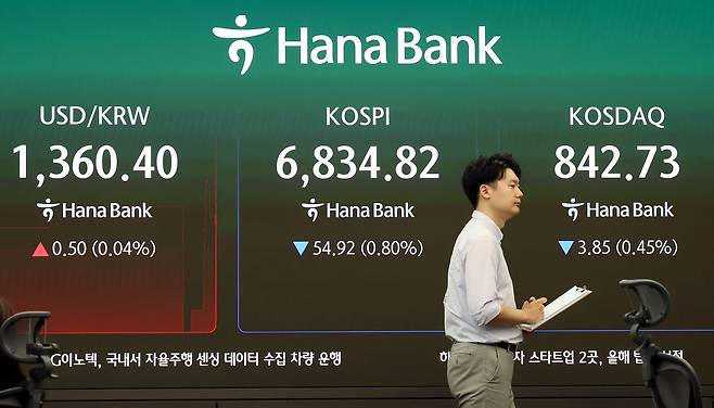 지난 29일 코스피와 코스닥이 나란히 하락하면서 출발했다. 뉴시스