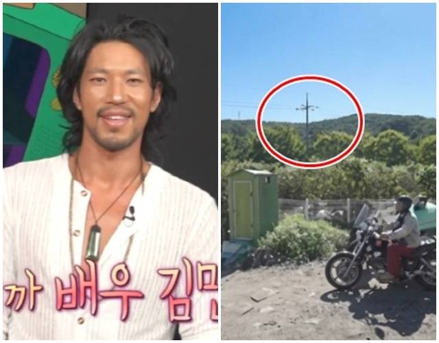 배우 김민의 구옥 생활을 둘러싼 연출 의혹에 자신을 한국전력공사 현장 직원이라고 소개한 누리꾼이 다른 해석을 내놨다. / 사진 = 나혼자산다, 로드뷰 캡처