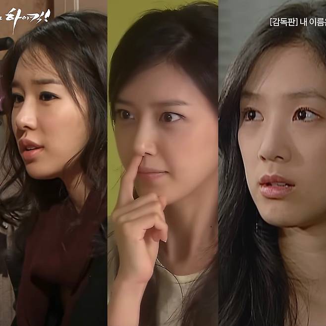 왼쪽부터 배우 유인나, 채정안, 정려원. 티빙·웨이브·키노라이츠 유튜브 캡처