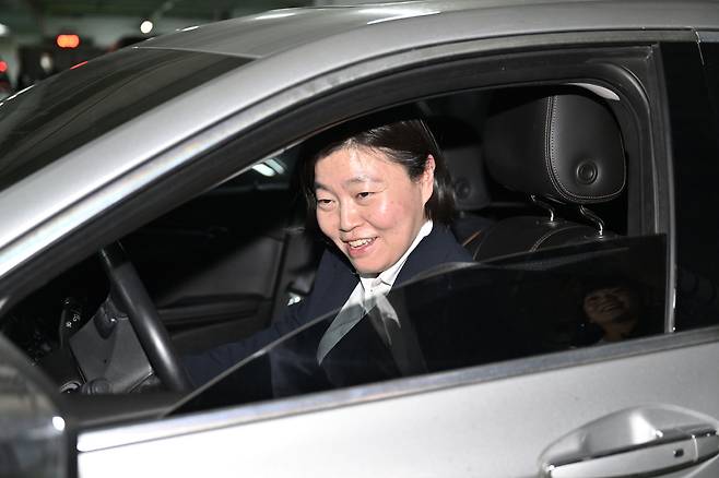 임은정 광주지방중대범죄수사청장이 지난 2일 오후 전남광주 북구 광주지방중수청에 출근하고 있다. 뉴시스